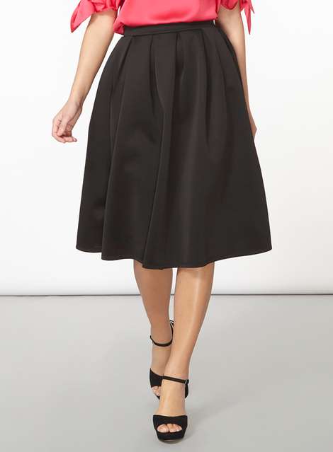 black full skirt